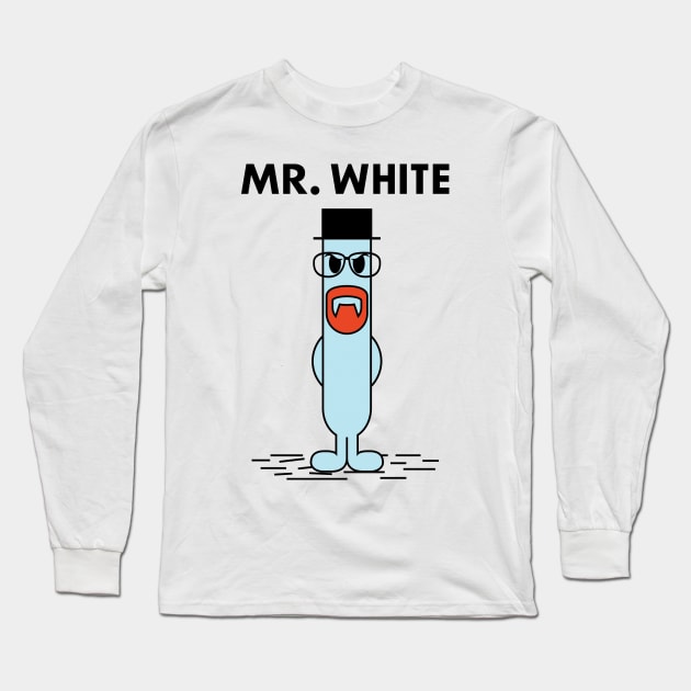 Mr. White Long Sleeve T-Shirt by philroy